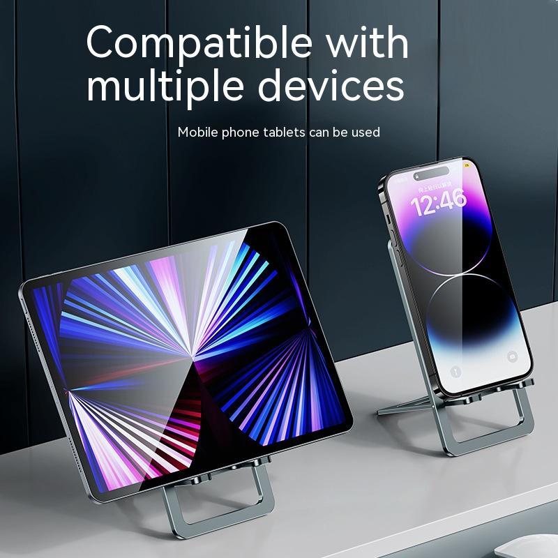 Desktop Foldable Aluminum Alloy Mobile Phone Bracket