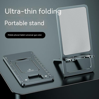 Desktop Foldable Aluminum Alloy Mobile Phone Bracket
