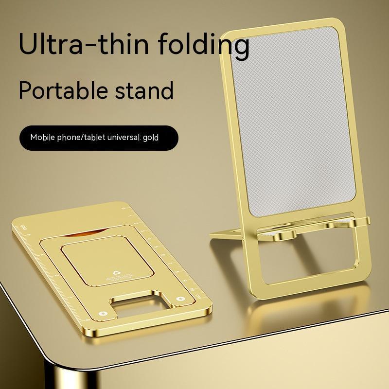 Desktop Foldable Aluminum Alloy Mobile Phone Bracket