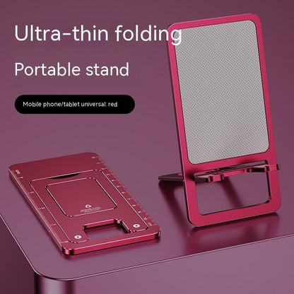 Desktop Foldable Aluminum Alloy Mobile Phone Bracket