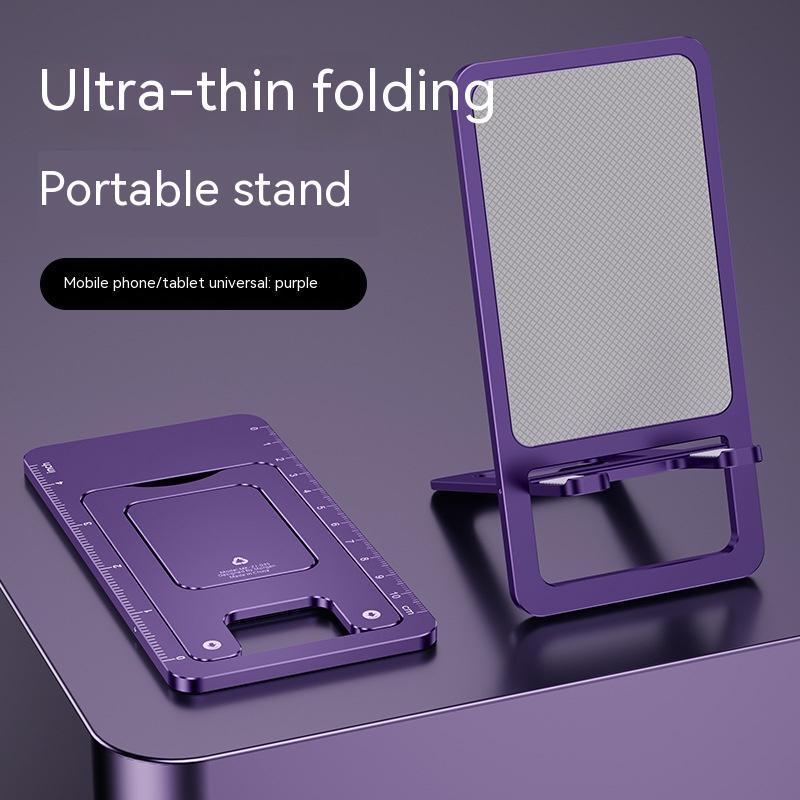 Desktop Foldable Aluminum Alloy Mobile Phone Bracket