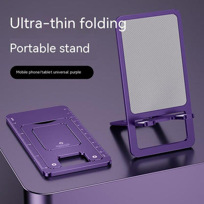 Desktop Foldable Aluminum Alloy Mobile Phone Bracket